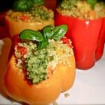 Quinoa Stuffed Peppers Vegan