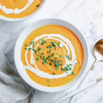 Vegan Carrot Ginger Soup
