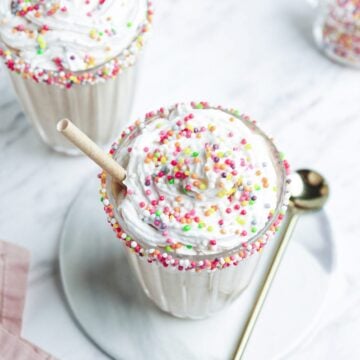 Easy Birthday Cake Smoothie