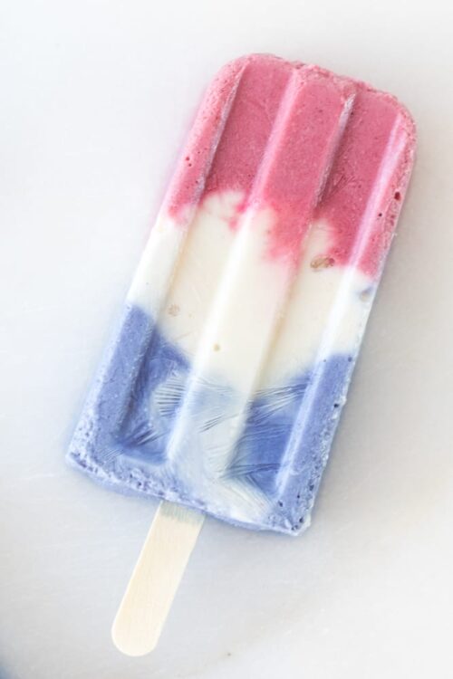Red, White and Blue Popsicles (Artifical Dye-Free + Vegan) - Eating by ...