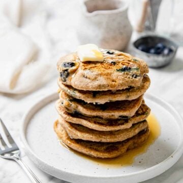 Vegan Gluten-Free Blueberry Pancakes