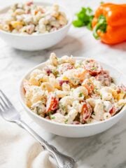 Creamy Vegan Picnic Pasta Salad