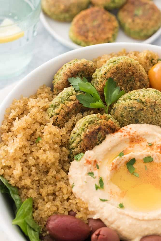 Falafel Quinoa Bowl