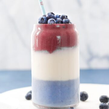 Red White and Blue Smoothie