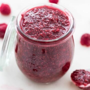 Raspberry Chia Jam Refined Sugar-Free