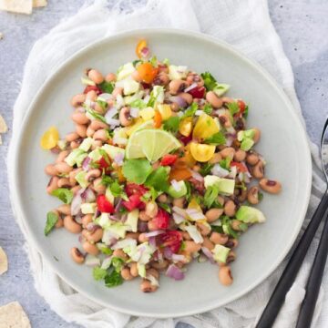 Black Eyed Pea and Avocado Salsa