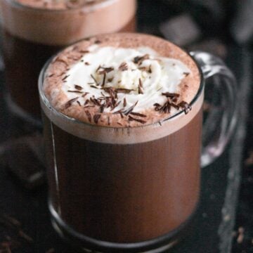 Vegan Blender Hot Chocolate