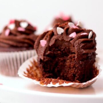 Vegan Blender Sweet Potato Chocolate Cupcakes