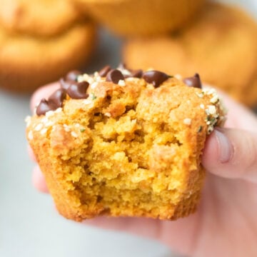Vegan Gluten Free Blender Sweet Potato Muffins