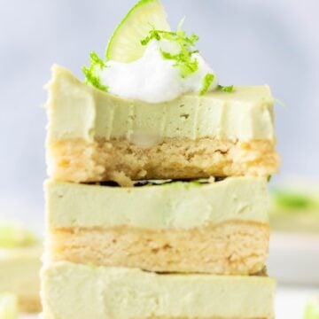 Gluten-Free and Vegan Key Lime Pie Bars