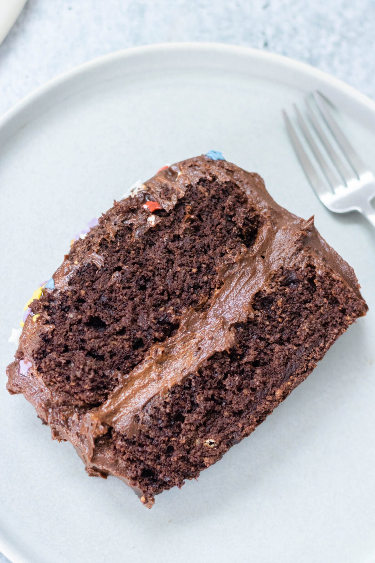 Easy Chocolate Sweet Potato Oat Flour Cake (Vegan) Eating by Elaine