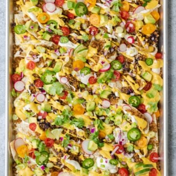 Sheet Pan Vegan Nachos