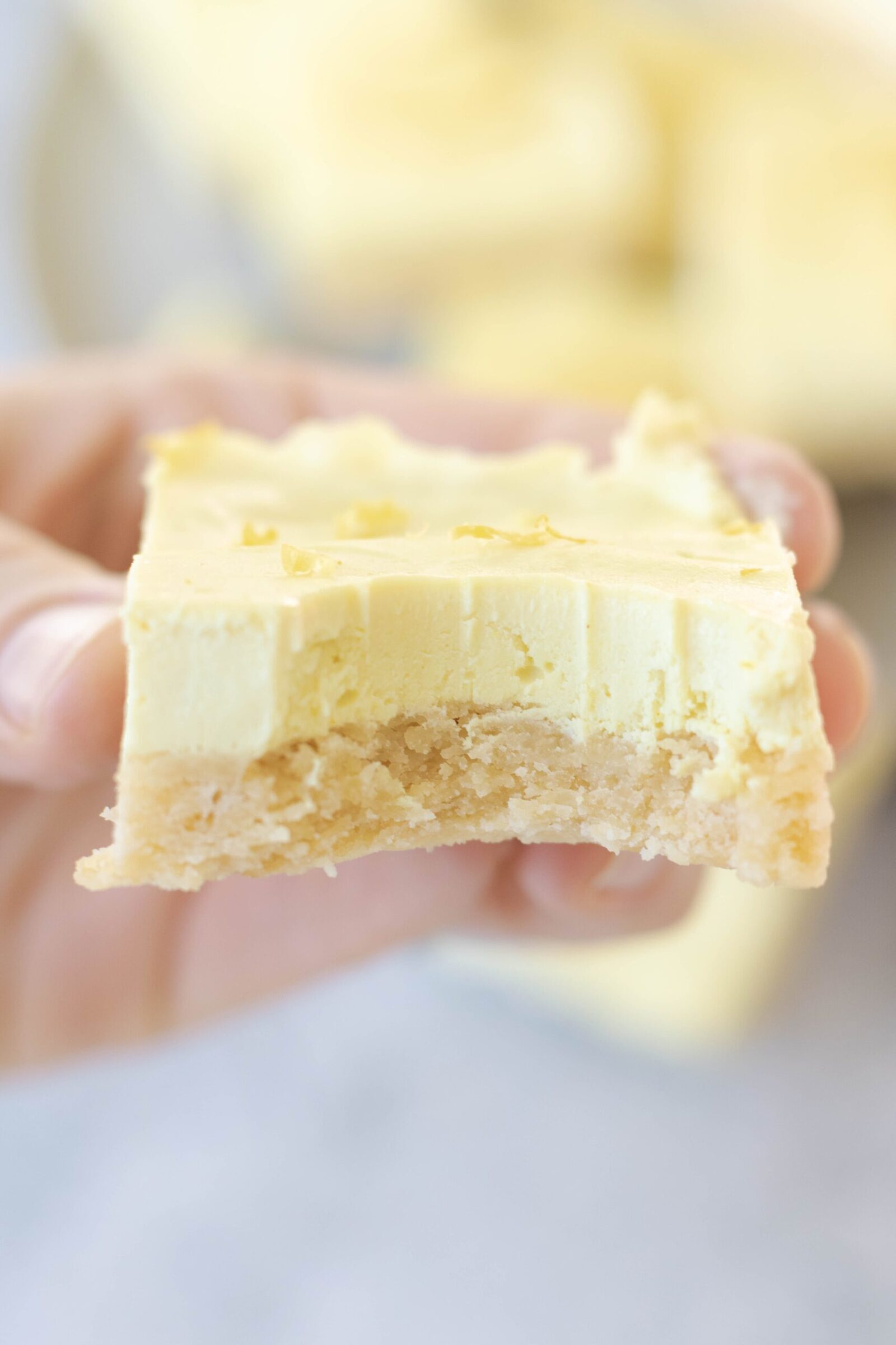 Vegan GlutenFree Lemon Bars (refined sugarfree) Eating by Elaine