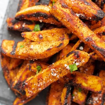 Grilled Sweet Potato Fries