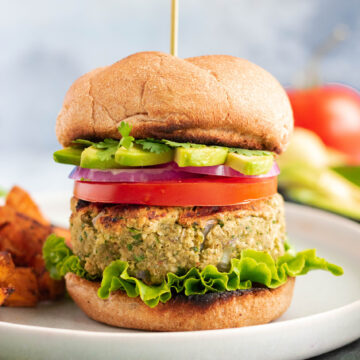California Avocado Veggie Burger