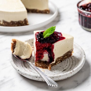 Healthy Vegan Cheesecake Recipe