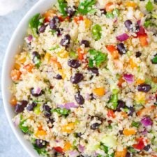 Easy Vegan Mexican Quinoa Salad-image