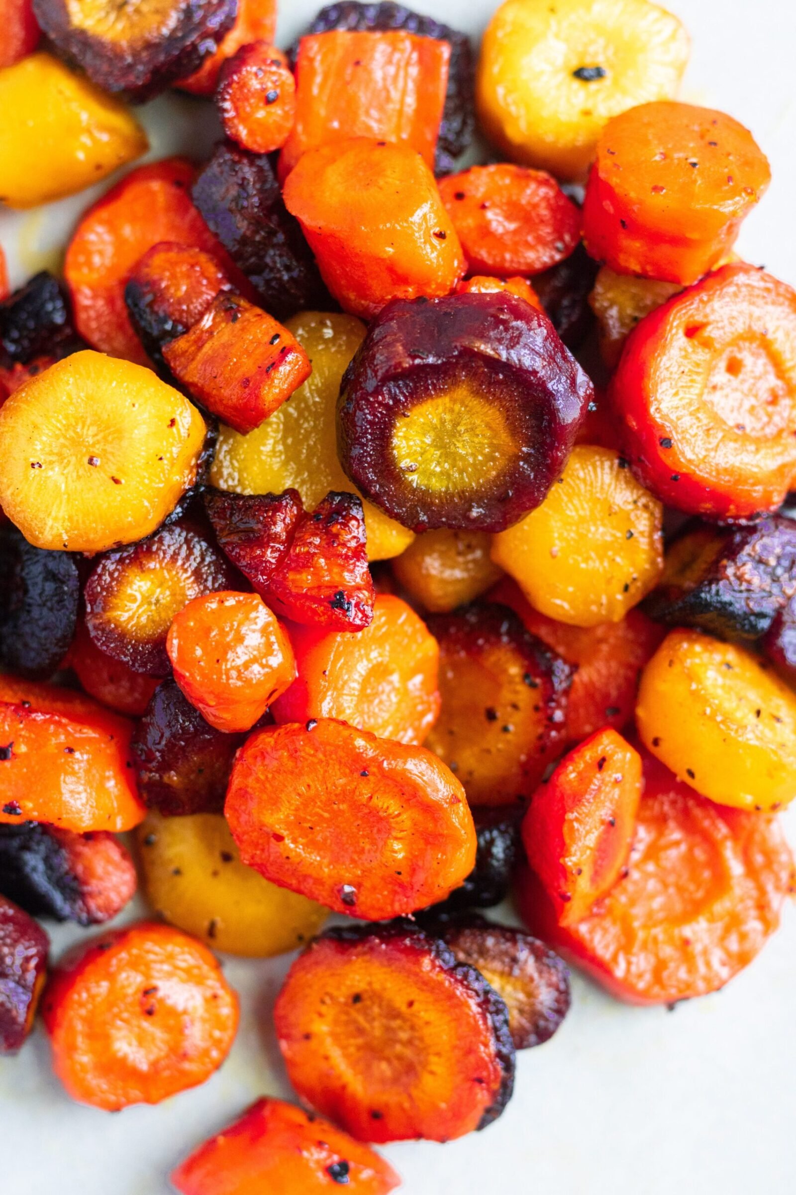 Easy Maple Glazed Sautéed Carrots Eating by Elaine
