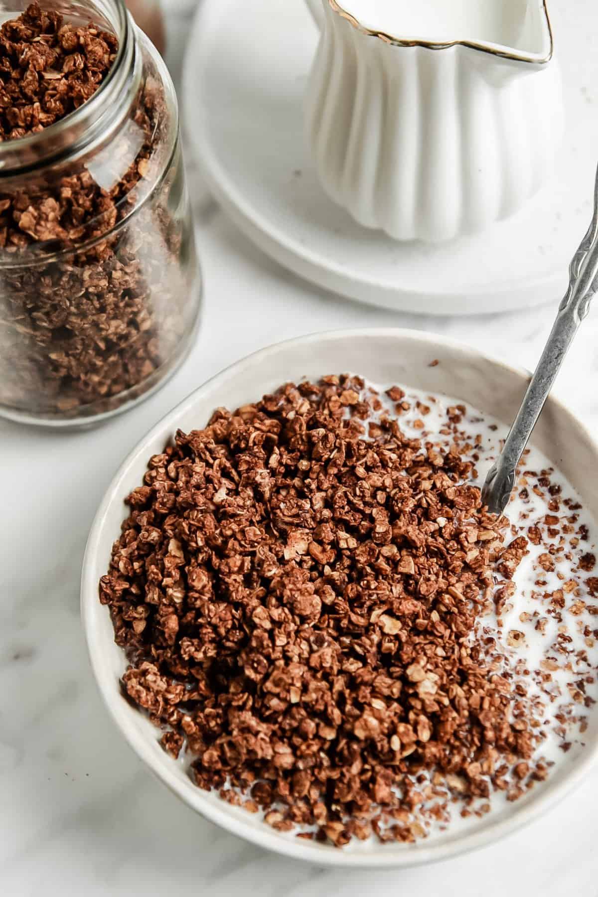 Guilt-Free Chocolate Granola - Center for Nutrition Studies