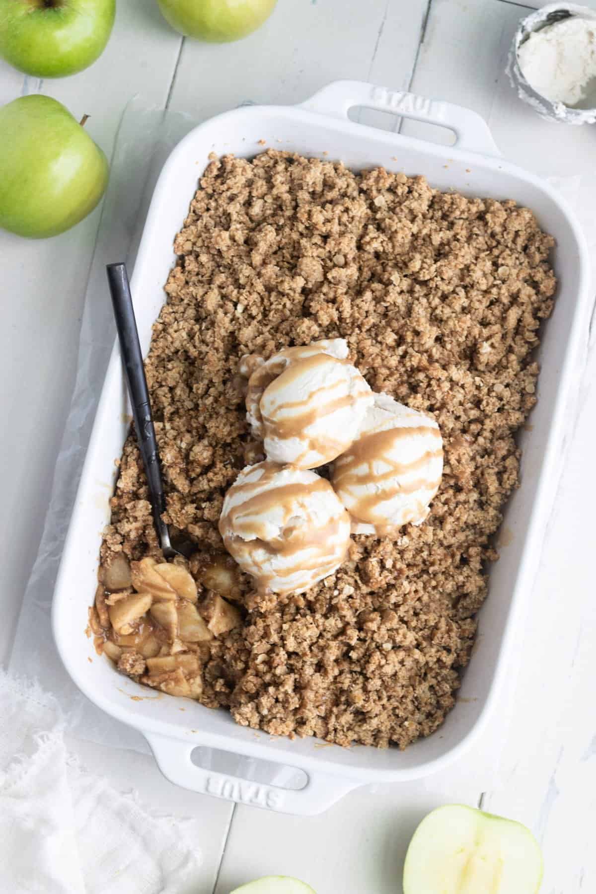gluten-free apple crisp