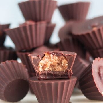 Healthy Homemade Almond Butter Cups