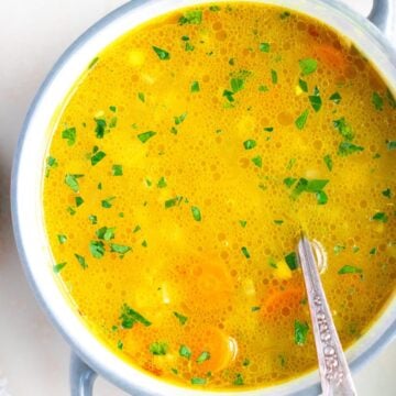 Vegan Chicken Soup for the Soul