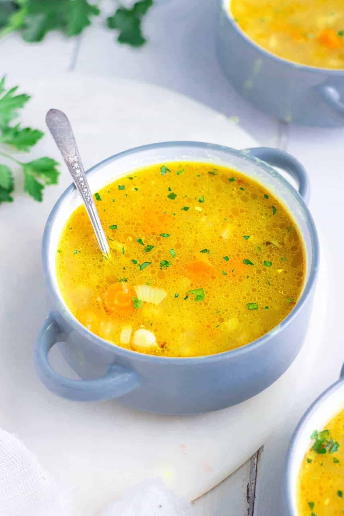 Vegan Chickpea Soup