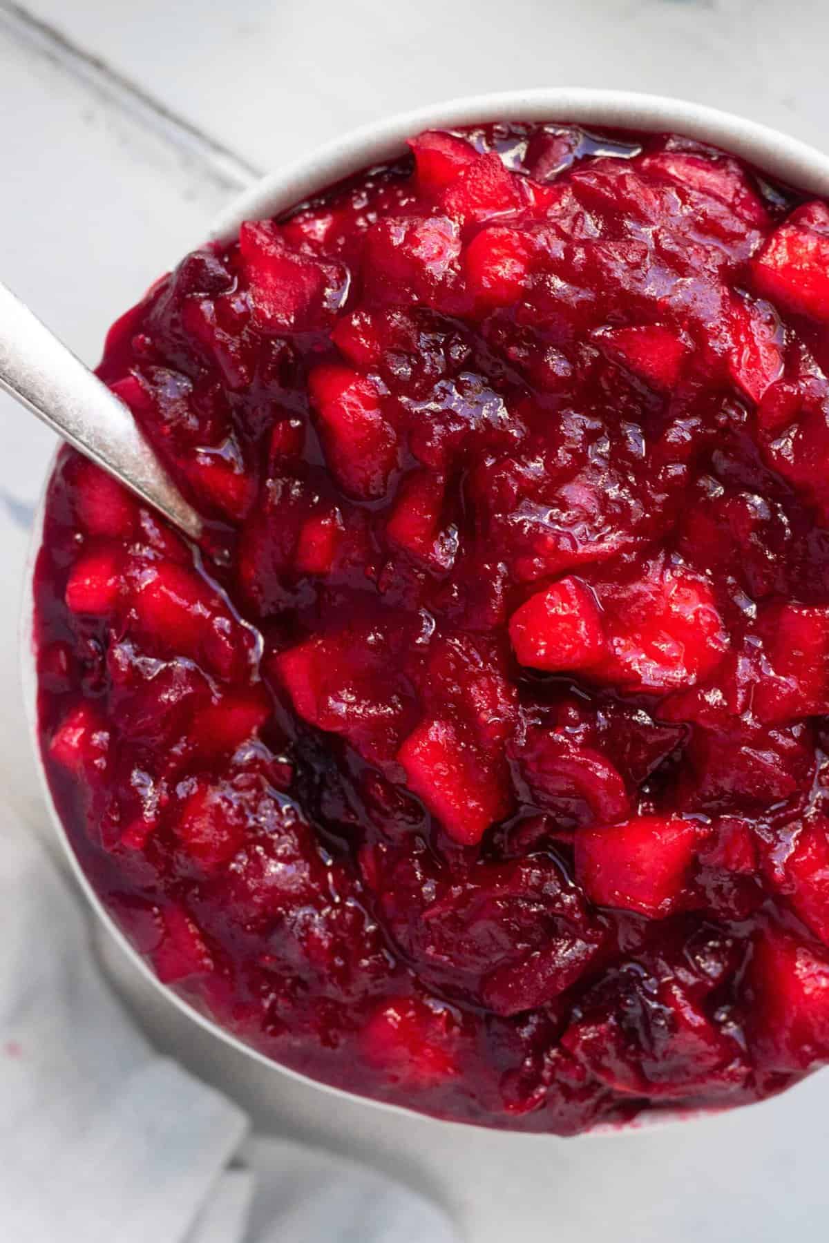 Vegan Cranberry Sauce