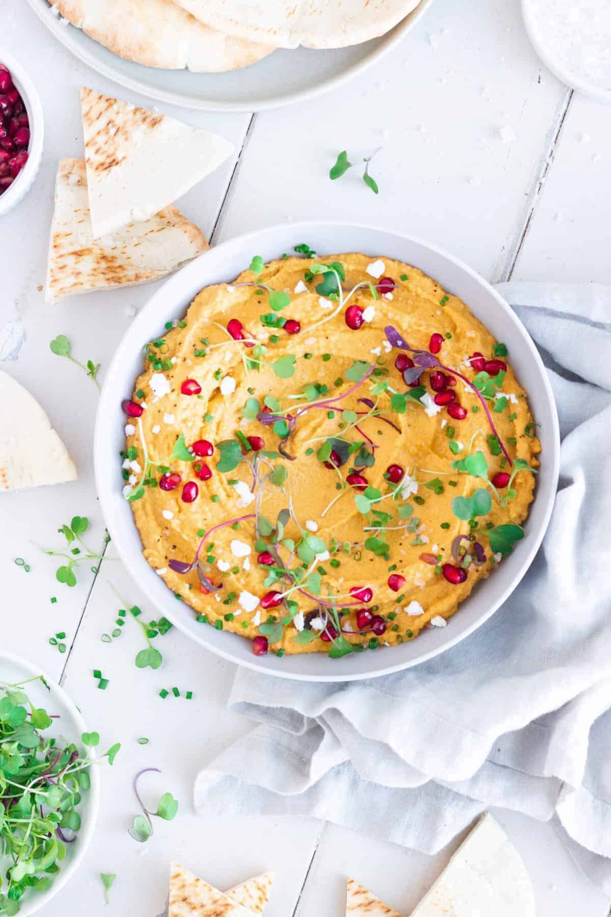 Roasted Butternut Squash Hummus