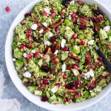 Shredded Brussels Sprouts Salad