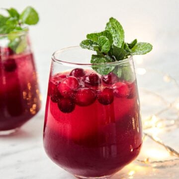 Cranberry Pomegranate Spritzer Recipe