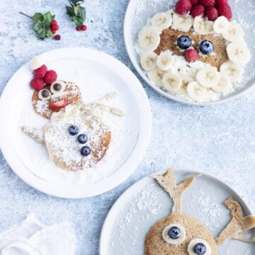 Sugar-Free Christmas Pancakes