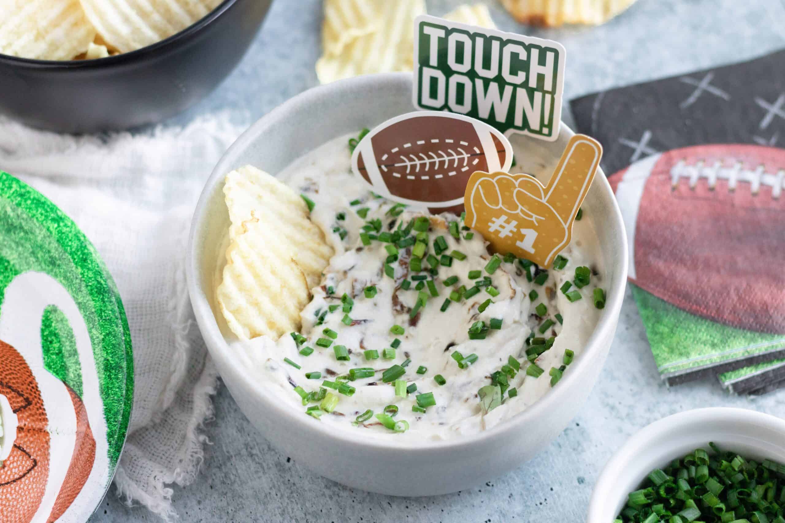 Dairy-Free French Onion Dip