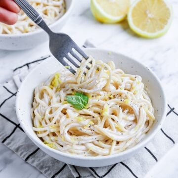 Quick Lemony Pasta Recipe