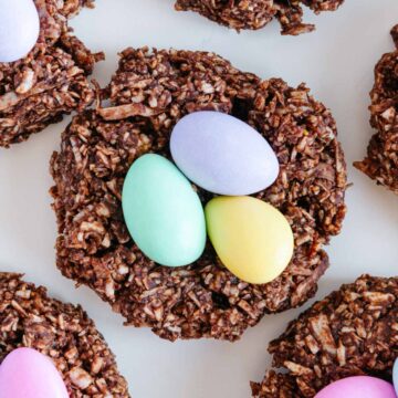 Vegan Gluten-Free Birds Nest Cookies