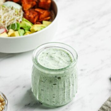Easy Homemade Green Goddess Dressing