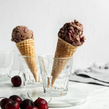 Fresh Cherry Ice Cream