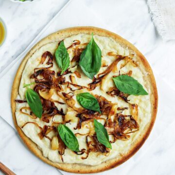 Vegan White Pizza
