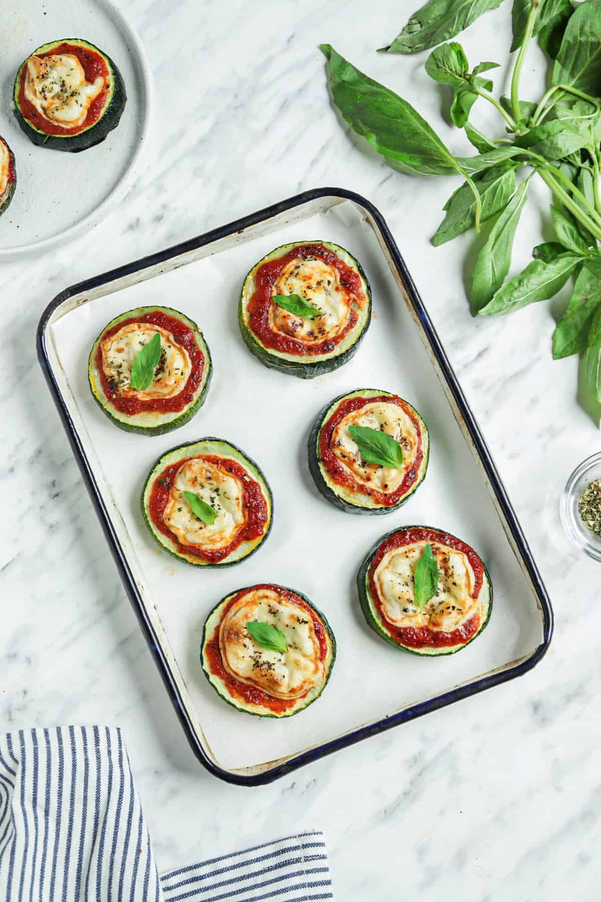 Zucchini Pizza Bites
