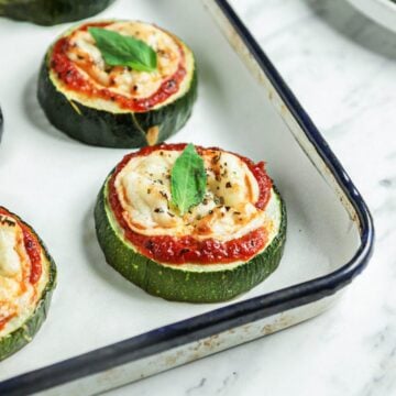 Zucchini Pizza