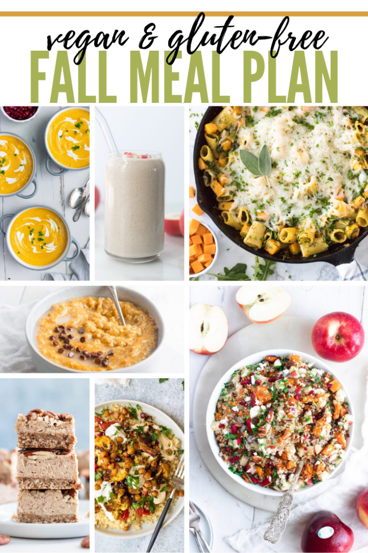 Vegan and Gluten-Free Fall Meal Plan - Eating by Elaine