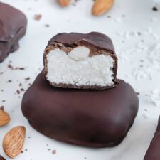 Homemade Almond Joy Bars (vegan + paleo) - Eating by Elaine