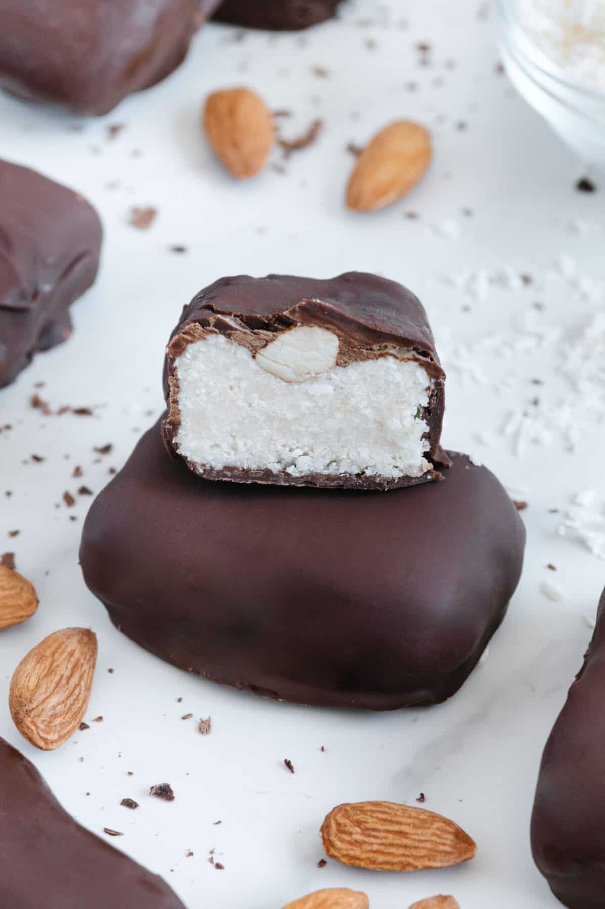 Vegan Almond Joy Bars