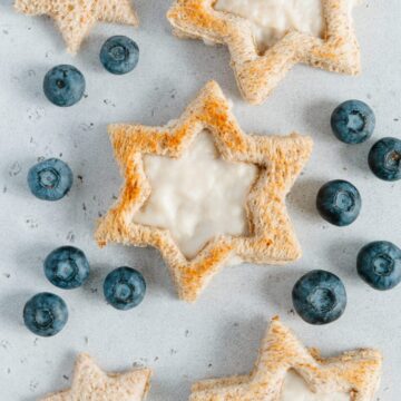 Hanukkah Grilled Cheese