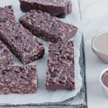 Healthier Homemade Crunch Bars