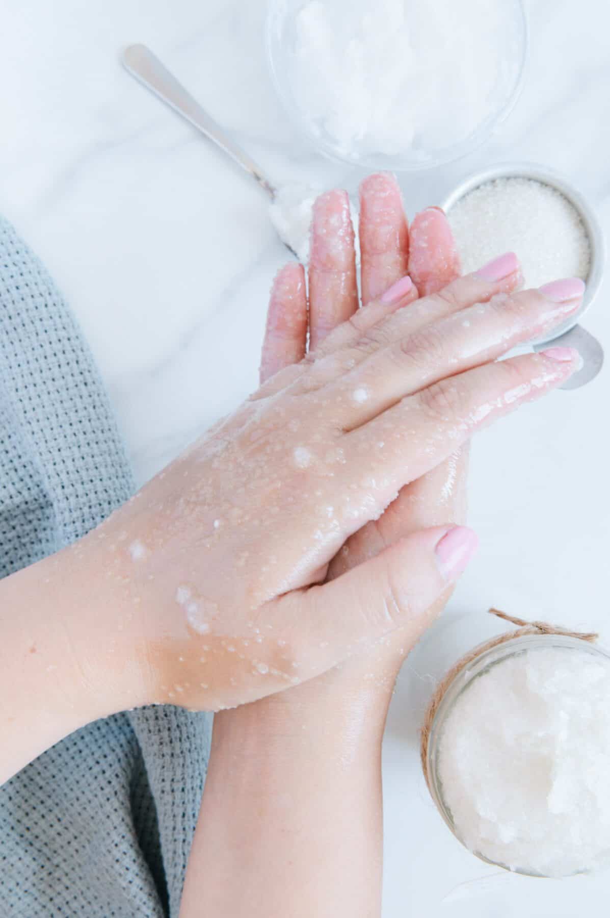 Easy Homemade Sugar Scrub