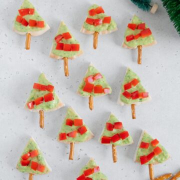 Pita Christmas Tree Snacks
