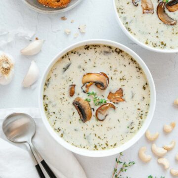 Vegan Mushroom Soup