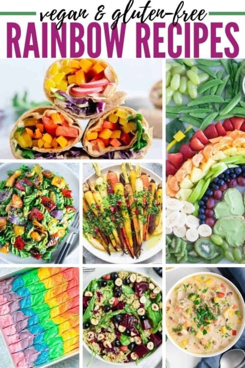 Vegan Rainbow Recipes - Eating by Elaine