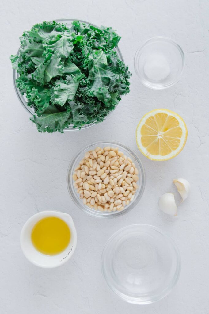 Easy Vegan Kale Pesto